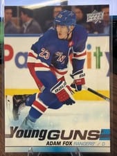 2019 Upper Deck Adam Fox #228 card