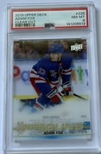 2019 Upper Deck Adam Fox #228 card