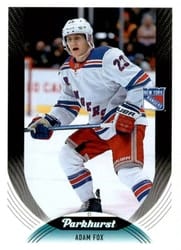 2020-21 Parkhurst Base Set Adam Fox #195 card