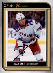 2022-23 O-Pee-Chee OPC Premier Adam Fox #P-31 card