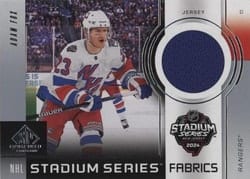 2024-25 SP Game Used 2024 Stadium Series Fabrics Adam Fox #GSF-1 card
