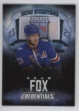 2025-26 Upper Deck Credentials Now Starring Adam Fox #NS-2 card