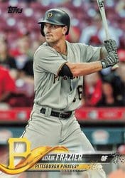 2018 Topps Base Set Adam Frazier #673 card