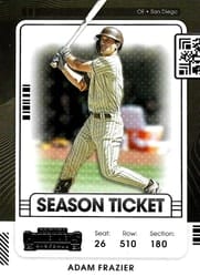 2021 Panini Contenders Base Set Adam Frazier #49 card