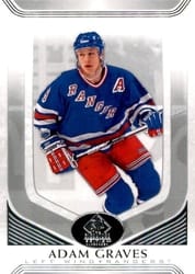 2020-21 SP Signature Edition Legends Base Set Adam Graves #106 card