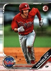 2019 Bowman Prospects Adam Haseley #BP-28 card