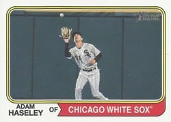2023 Topps Heritage Base Set Adam Haseley #672 card