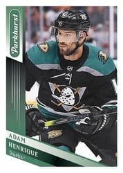 2019-20 Parkhurst Base Set Adam Henrique #38 card