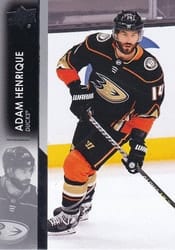 2021-22 Upper Deck Base Set Adam Henrique #4 card