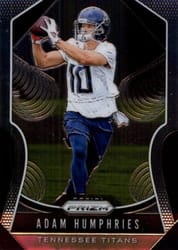2019 Panini Prizm Base Set Adam Humphries #161 card