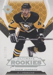 2019-20 Upper Deck Ultimate Collection Base Set Adam Johnson #167 card