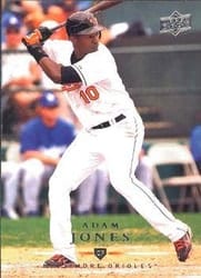 2008 Upper Deck Base Set Adam Jones #420 card