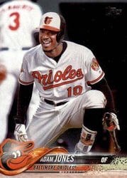 2018 Topps Base Set Adam Jones #142 card