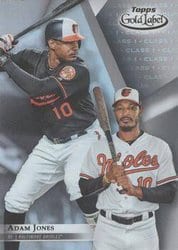 2018 Topps Gold Label Base Set Adam Jones #12 card
