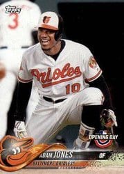 2018 Topps Opening Day Base Set Adam Jones #15 card
