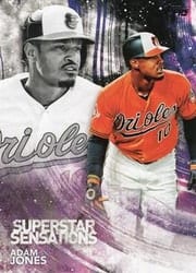 2018 Topps Superstar Sensations Adam Jones #SSS-21 card