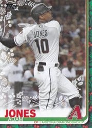 2019 Topps Holiday Base Set Adam Jones #HW4 card