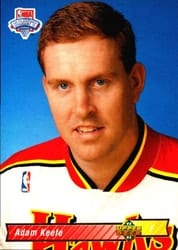1992-93 Upper Deck Base Set Adam Keefe #6 card