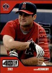 2002 Upper Deck 40-Man Base Set Adam Kennedy #6 card