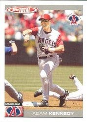 2004 Topps Total Base Set Adam Kennedy #207 card
