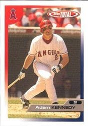 2005 Topps Total Base Set Adam Kennedy #518 card