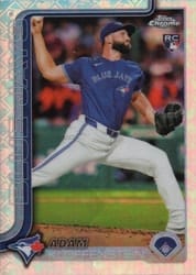 2025 Topps Chrome Logofractor Edition Base Set Adam Kloffenstein #47 card