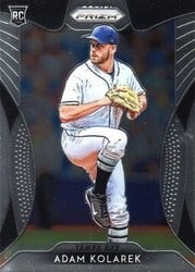 2019 Panini Prizm Base Set Adam Kolarek #226 card