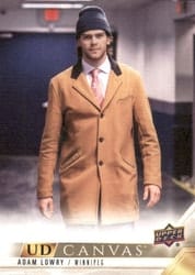 2022-23 Upper Deck UD Canvas Adam Lowry #C359 card