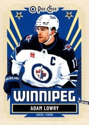2025-26 O-Pee-Chee Base Retro Adam Lowry #485 card