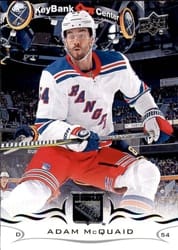 2018-19 Upper Deck Base Set Adam McQuaid #372 card