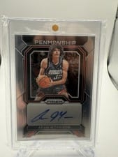 2022-23 Panini Prizm Penmanship Adam Morrison #PNM-AMO card