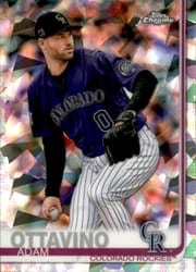 2019 Topps Chrome Sapphire Edition Base Set Adam Ottavino #106 card