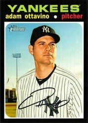2020 Topps Heritage Base Set Adam Ottavino #29 card