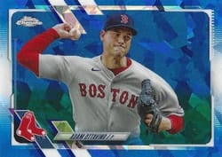 2021 Topps Chrome Update Sapphire Edition Base Set Adam Ottavino #US322 card