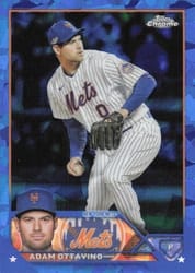 2023 Topps Chrome Sapphire Edition Base Set Adam Ottavino #612 card