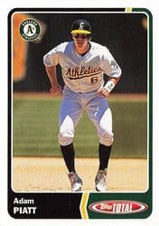 2003 Topps Total Base Set Adam Piatt #14 card