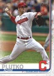2019 Topps Base Set Adam Plutko #492 card