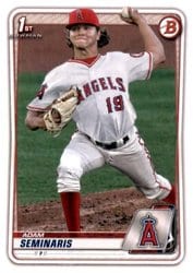 2020 Bowman Draft Base Set Adam Seminaris #BD-163 card