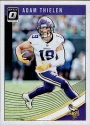 2018 Donruss Optic Base Set Adam Thielen #64 card