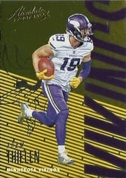 2018 Panini Absolute Base Set Adam Thielen #63 card