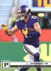 2018 Panini Base Set Adam Thielen #180 card