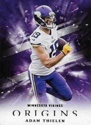 2018 Panini Origins Base Set Adam Thielen #5 card