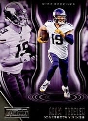 2018 Panini Playbook Base Set Adam Thielen #65 card
