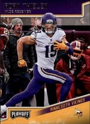 2018 Panini Playoff Base Set Adam Thielen #122 card