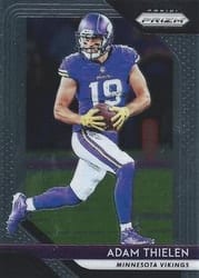 2018 Panini Prizm Base Set Adam Thielen #78 card