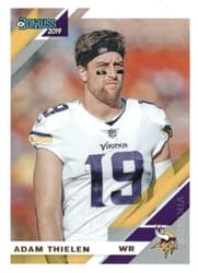 2019 Donruss Base Set Adam Thielen #156 card