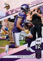 2019 Donruss Elite Base Set Adam Thielen #27 card