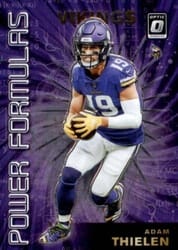 2019 Donruss Optic Power Formulas Adam Thielen #PF-7 card