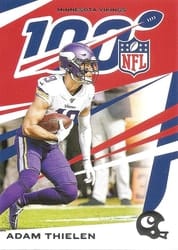 2019 Panini Chronicles Base Set Adam Thielen #60 card