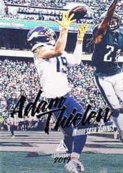2019 Panini Luminance Base Set Adam Thielen #71 card